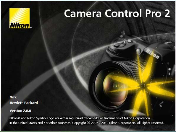 nikon software Camera control pro