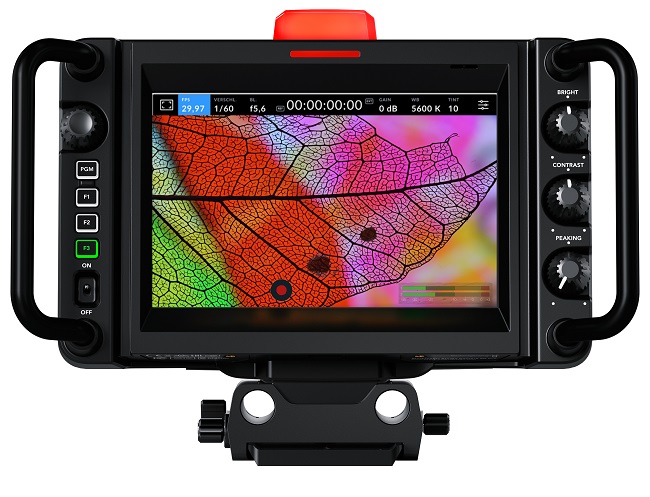 Blackmagic 6K Studio Camera pro Display ,Riesiges integriertes  7 Zoll Touchscreen