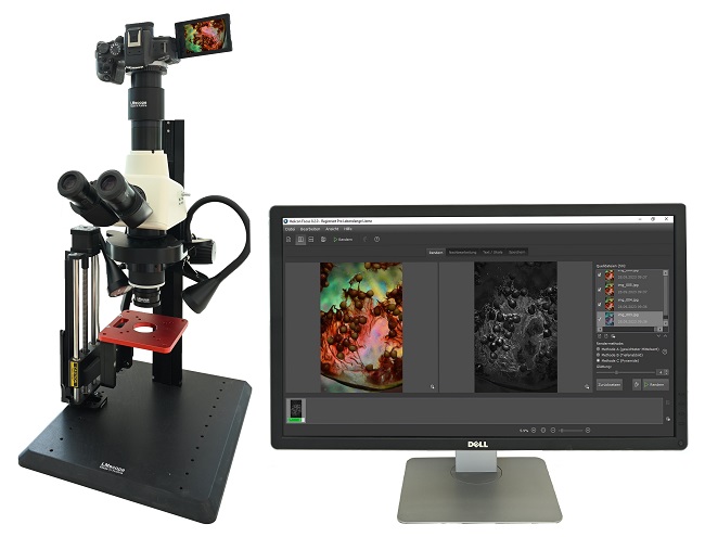 LM Photo microscope up to 500x