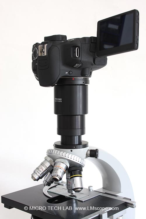 soluciones de adaptator para microscopio Zeiss standard