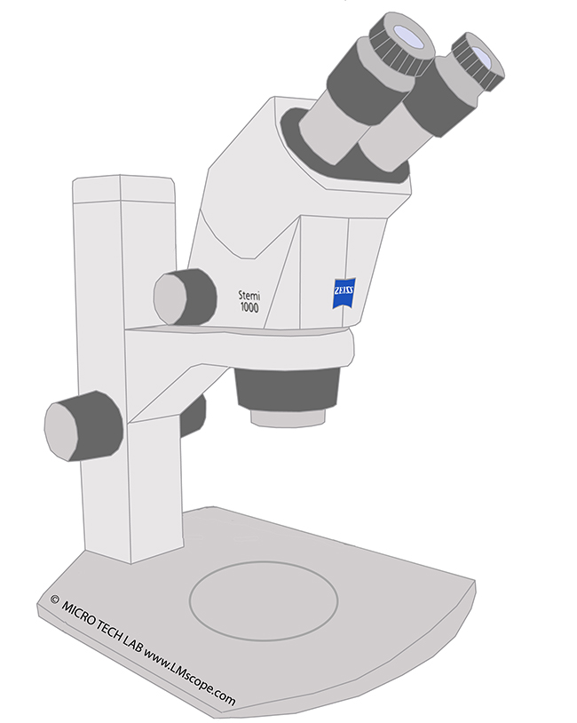 Zeiss Stemi 1000 binokulares Fotomikroskop