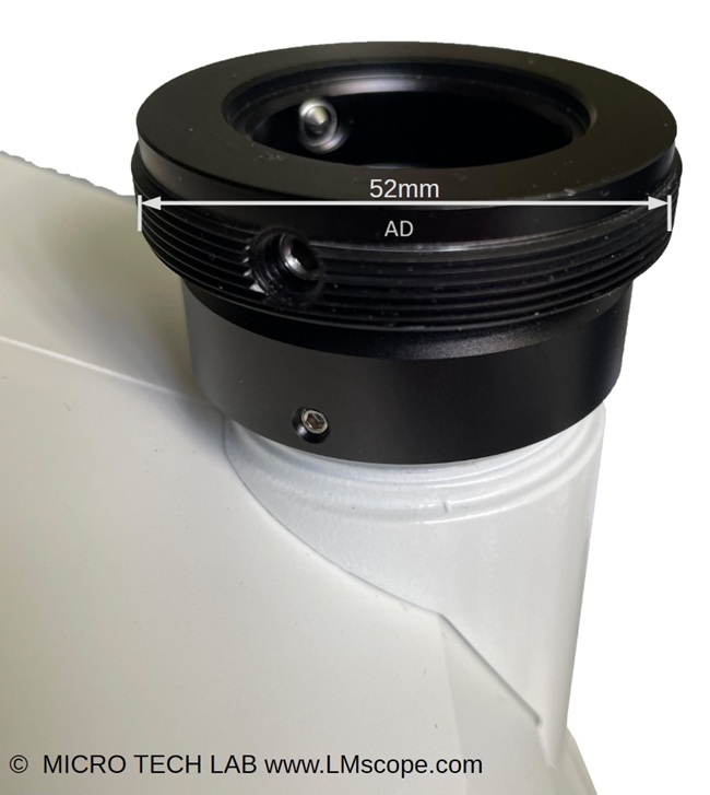 Zeiss Stemi 508 trino Dimension tube photo